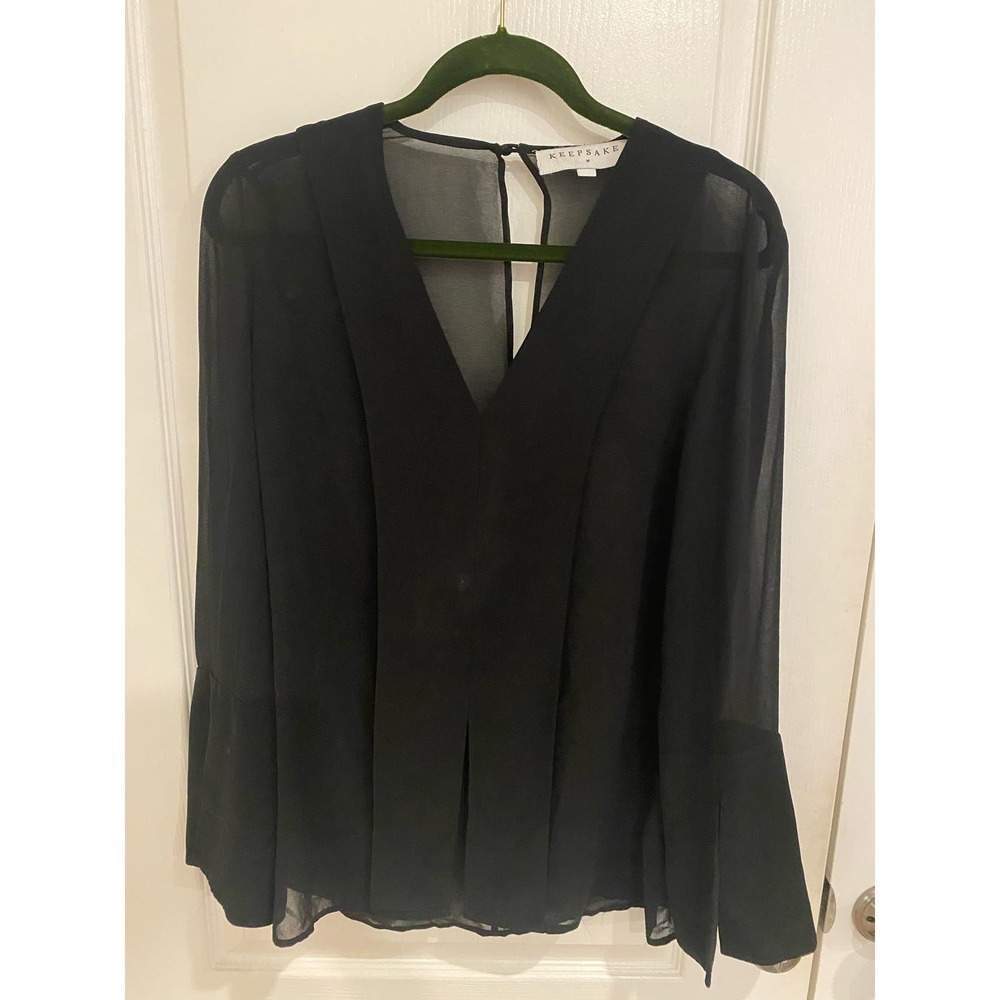 KEEPSAKE Black Women's Blouse Size M